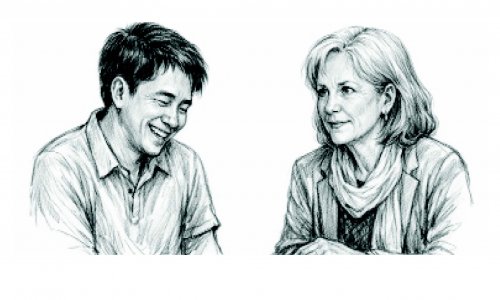Nói: Nhìn thẳng vào nhau - Cười: Phải đúng lúc