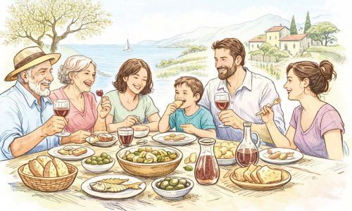 Bữa ăn Địa Trung Hải - Bí mật của một lối sống khỏe, đẹp và thong dong