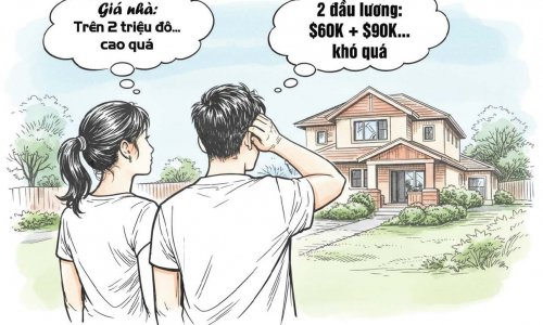 Tiền lương khó mà theo kịp giá nhà