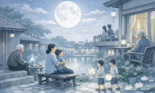 Đêm Trung Thu không có tiếng trống