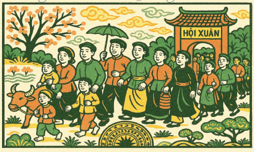 Tập tục đi lễ đầu năm