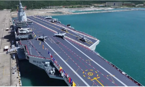 Phúc Kiến: Tàu sân bay Trung Quốc có thể châm ngòi cuộc đua vũ trang trên biển với Mỹ