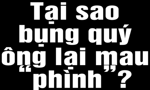 Tại sao bụng quý ông lại mau “phình”?