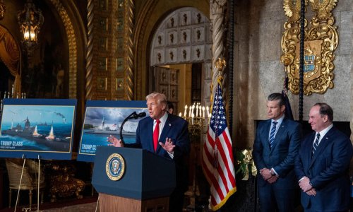 Tổng thống Mỹ thông báo đóng lớp tàu chiến mới mang tên Trump