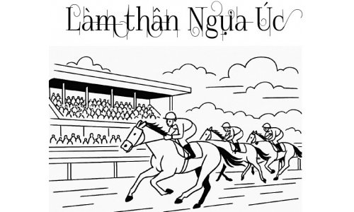 Làm thân Ngựa Úc