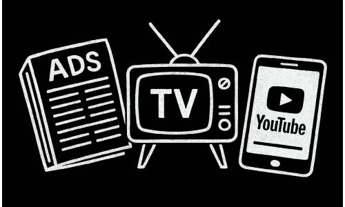 Tâm sự của một người… bị quảng cáo bủa vây