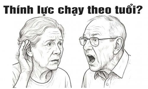 Thính lực chạy theo tuổi?