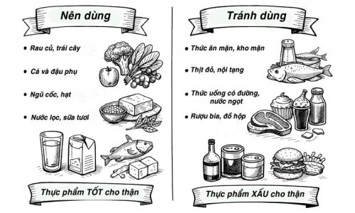 Những thực phẩm người yếu thận nên tránh