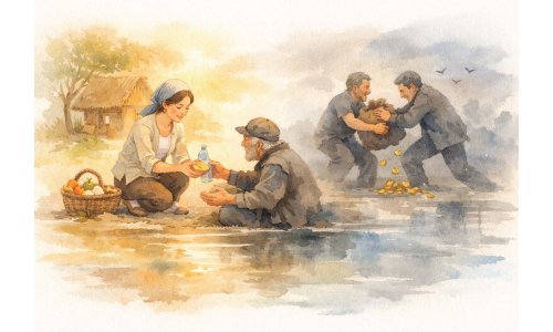 TRIẾT LÝ SỐNG GIỮA LÒNG NHÂN VÀ LÒNG THAM