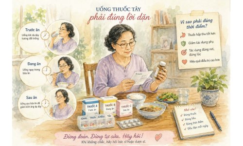 Uống thuốc trước hay sau ăn - chuyện nhỏ mà không nhỏ