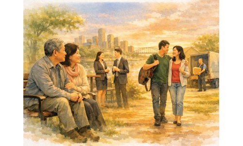 Khi con cái lớn, cha mẹ bỗng thấy mình… thừa