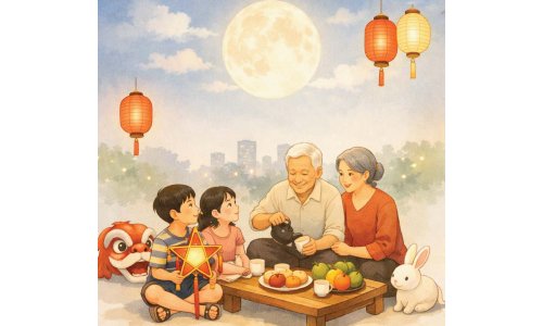 Trăng đẹp hay lòng người đẹp?