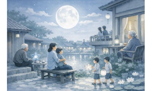 Đêm Trung Thu không có tiếng trống
