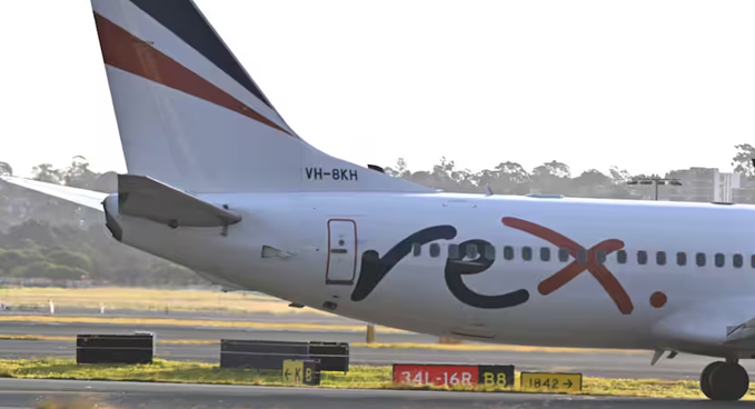 Rex Airlines đặt vào tình trạng bị quản lý tài chính.