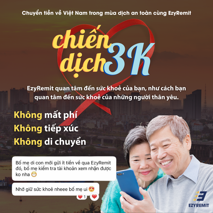 Chuyển tiền đơn giản, an toàn và nhanh chóng cùng EzyRemit: