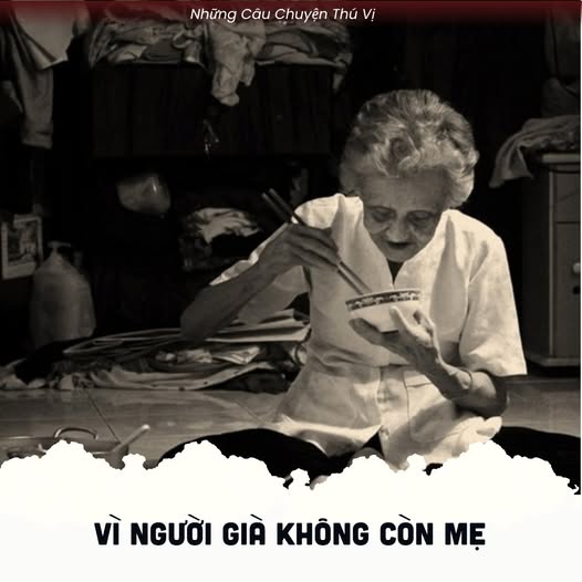 VÌ NGƯỜI GIÀ KHÔNG CÒN MẸ