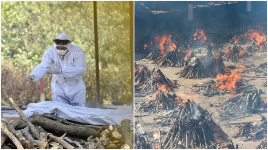 Các lò hoả táng ở Ấn Độ quá tải khi virus corona đang 'nuốt chửng' người dân