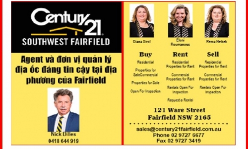 Dịch Vụ Địa Ốc Chuyên Nghiệp Cen 21 SouthWest Fairfield
