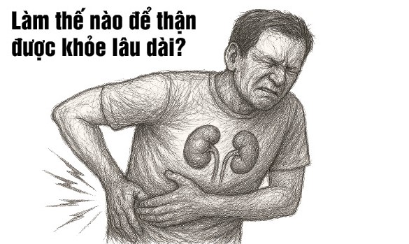 Làm thế nào để thận được khỏe lâu dài?
