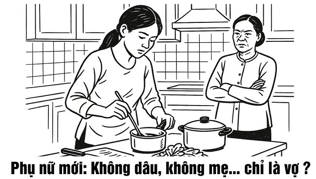 Phụ nữ mới: Không dâu, không mẹ… chỉ là vợ ?