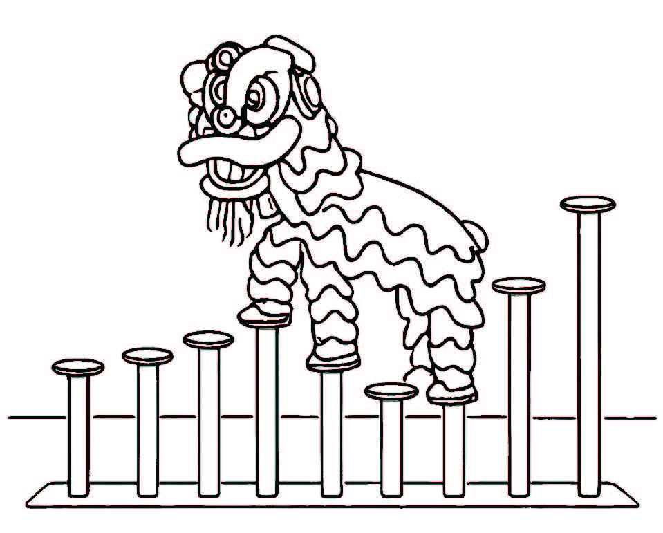 Múa lân Mai Hoa Thung: Hấp dẫn nhưng đầy nguy hiểm