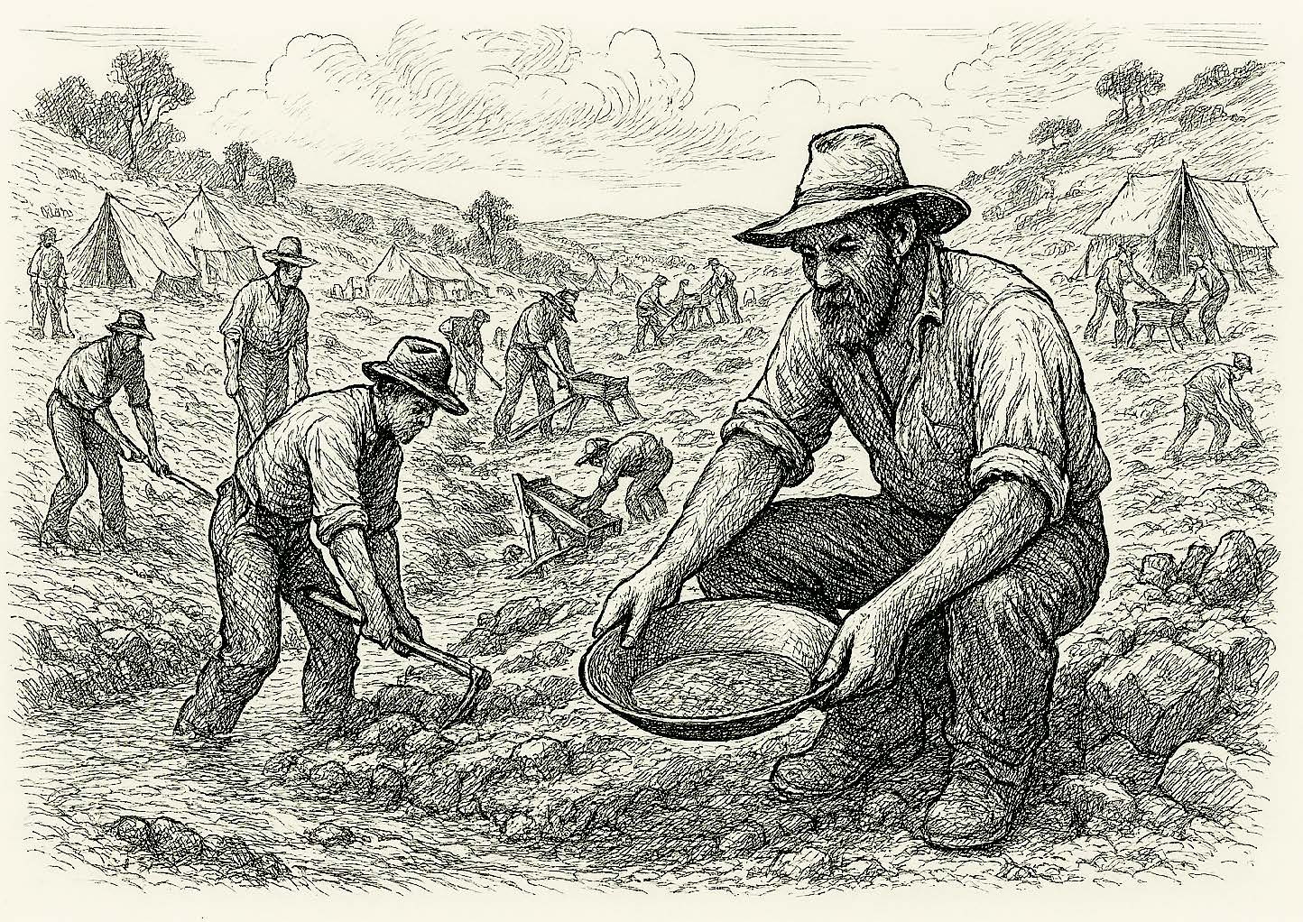 Khai thác vàng tại Úc