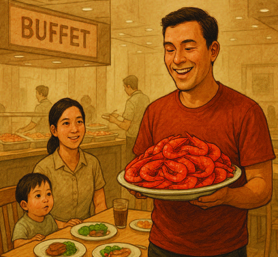 Buffet: Trả tiền một lần, ăn cho đã miệng