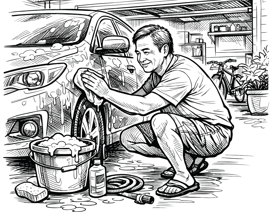 Bí quyết giữ sơn xe bền lâu không phai