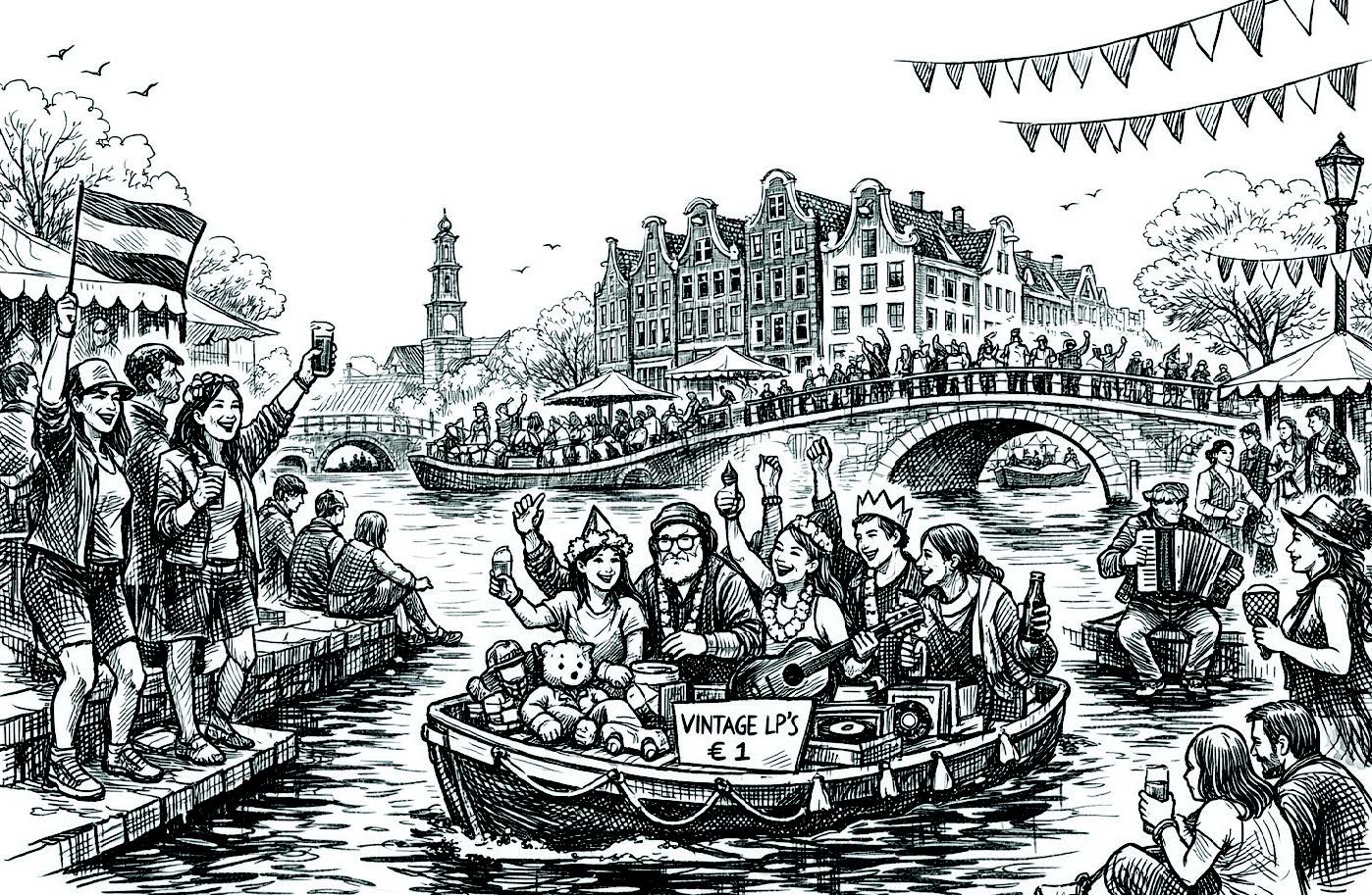 Koningsdag tại Hà Lan: Lễ hội “Ngày Tự Do Trong Khuôn Khổ”