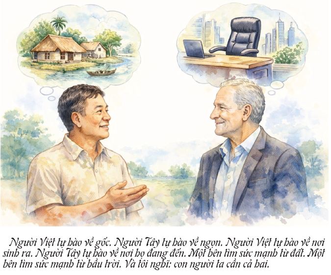 Những bóng quê đi qua đời người