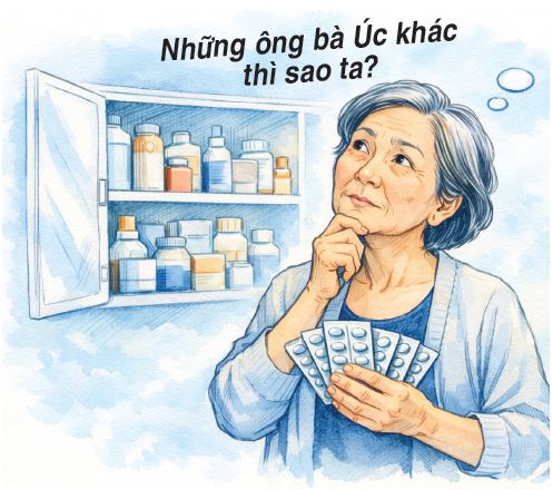 Úc: Tuổi già, thuốc tây và nền kinh tế thầm lặng