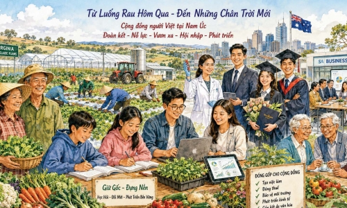 Từ luống rau đến những chân trời mới