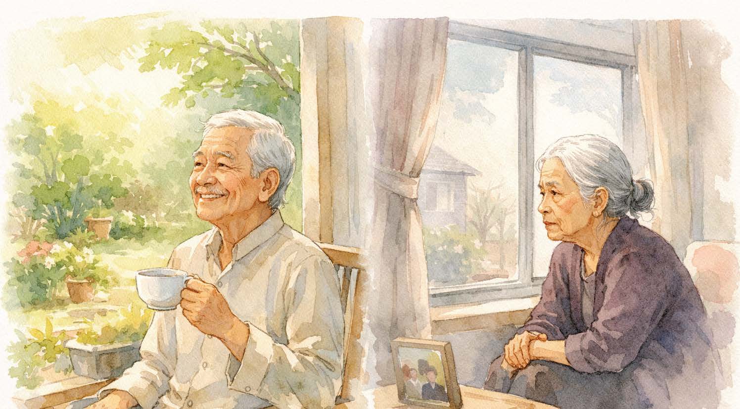 Nơi nào tốt: Sống ở nhà riêng hay viện dưỡng lão?