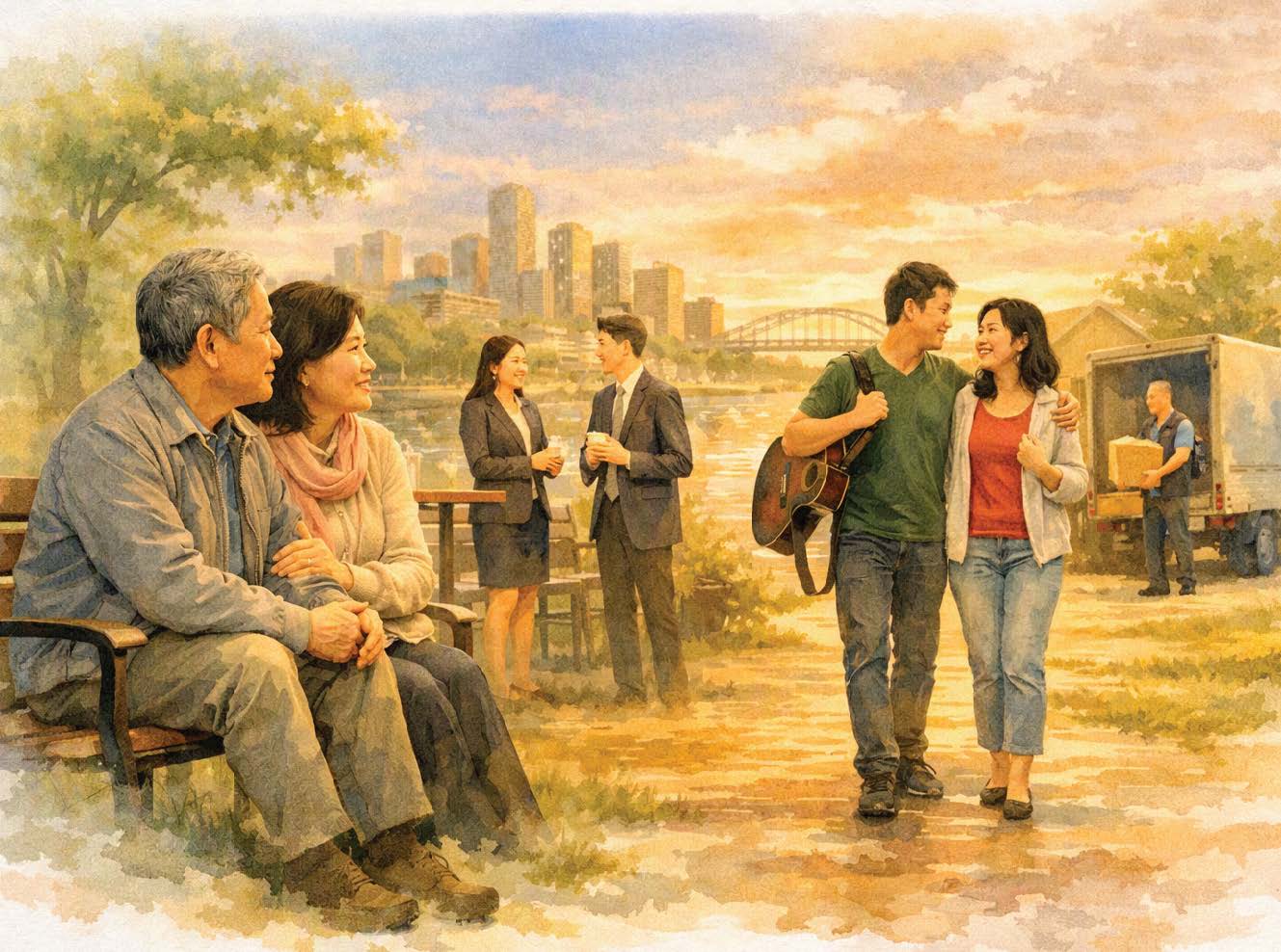 Khi con cái lớn, cha mẹ bỗng thấy mình… thừa