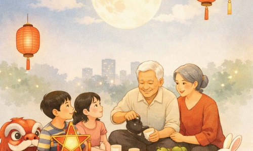 Trăng đẹp hay lòng người đẹp?