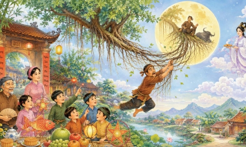 Chú Cuội dưới trăng - từ một truyền thuyết đến triết lý sống của người Việt
