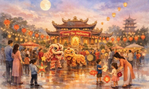 NGƯỜI VIỆT Ở MELBOURNE ĂN TRUNG THU