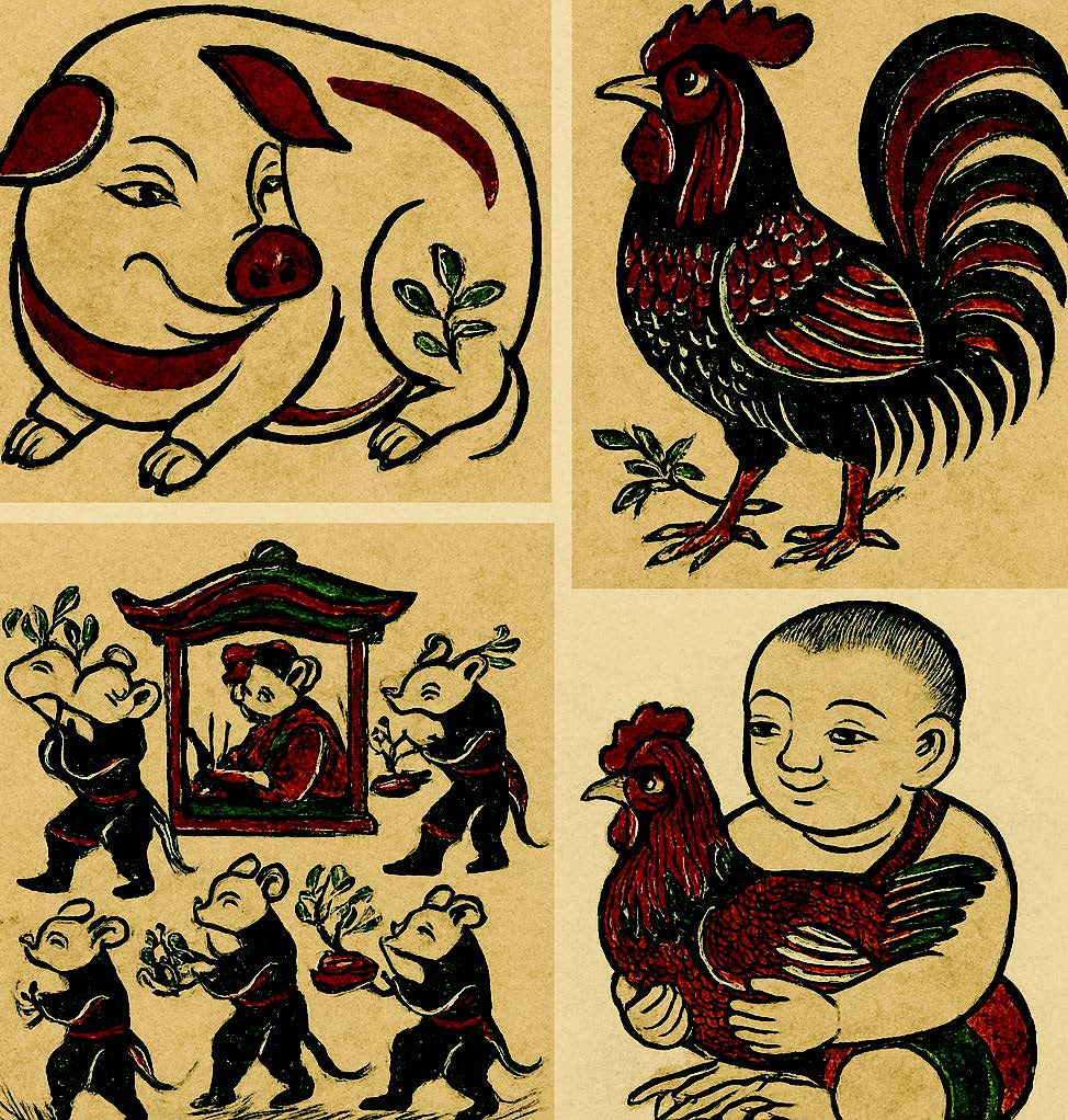 TRANH ĐÔNG HỒ VÀ TẾT NGUYÊN ĐÁN CỦA NGƯỜI VIỆT