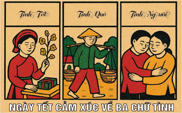 NGÀY TẾT CẢM XÚC VỀ BA CHỮ TÌNH