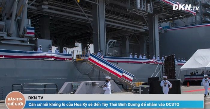 Căn cứ nổi khổng lồ của Hoa Kỳ sẽ đến Tây Thái Bình Dương chống lại đe dọa của Bắc Kinh