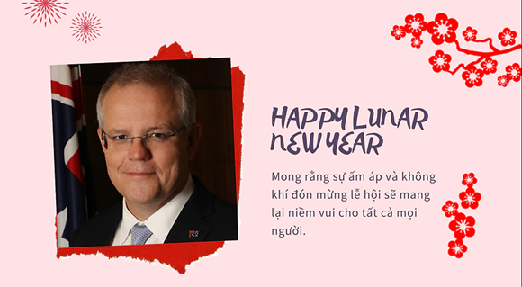 Thông điệp từ Thủ tướng Scott Morrison mừng Tết Âm Lịch 2022