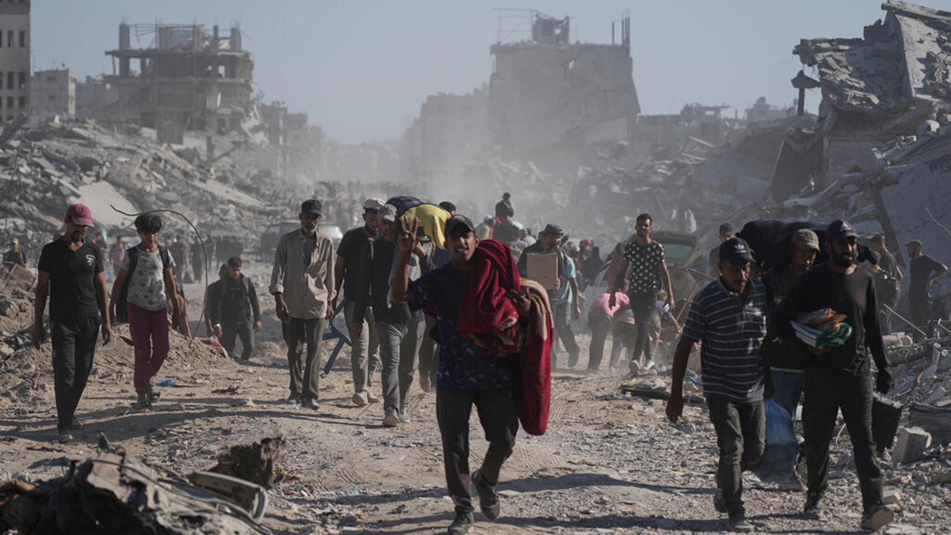 Hưu chiến Israel-Hamas : Gần 200.000 người trở về miền bắc Gaza