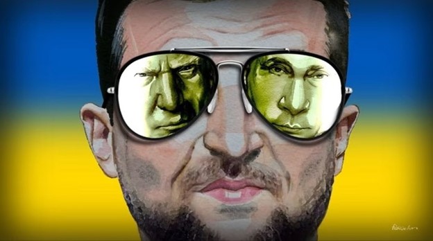 Zelenskyy trong hang cọp