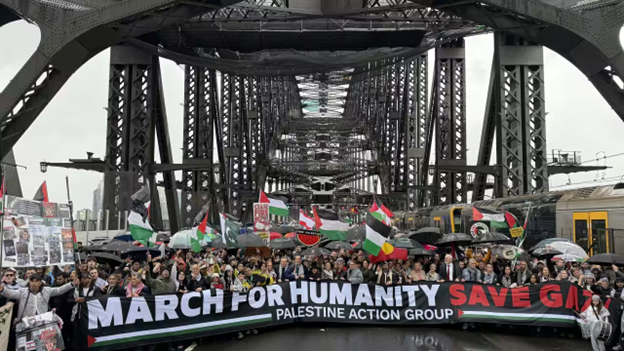 Mối lo ngại về an toàn của đám đông dấy lên, sau cuộc tuần hành ủng hộ người Palestine ở Sydney