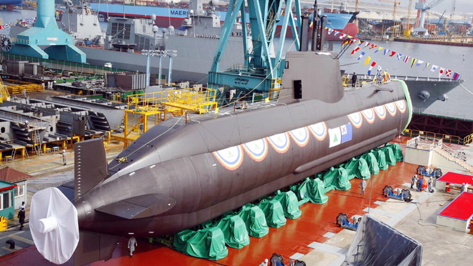Đóng tầu ngầm hạt nhân : Seoul khẳng định vị thế thống lĩnh ngành công nghiệp đóng tàu