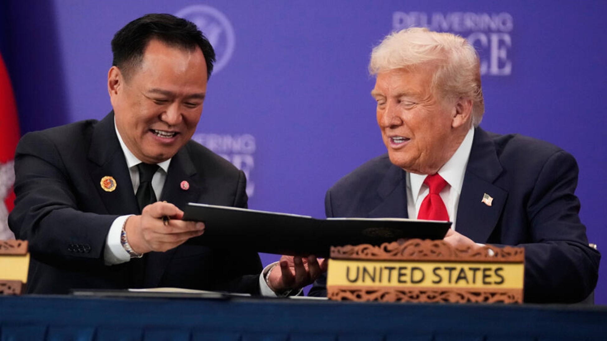 Bất chấp căng thẳng biên giới với Cam Bốt, Thái Lan tiếp tục đàm phán thương mại với Mỹ