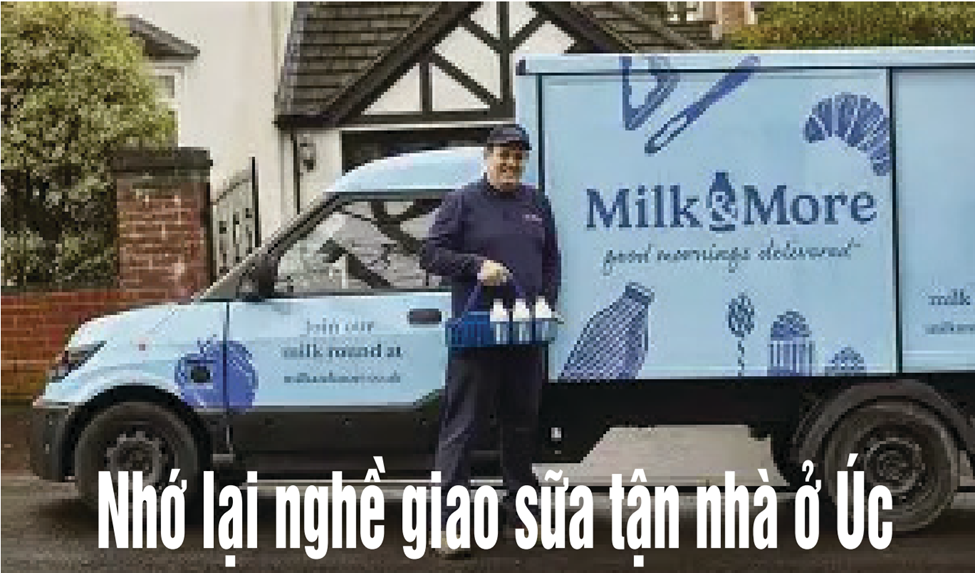 MỘT THỜI ĐÃ QUA: - Nhớ lại nghề giao sữa tận nhà ở Úc