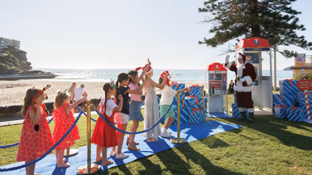 Đường dây gọi điện thoại miễn phí cho Santa đã bắt đầu khởi động