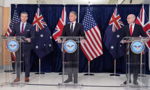 Bộ trưởng Quốc phòng Úc, Mỹ và Anh gặp nhau để thảo luận về AUKUS và 