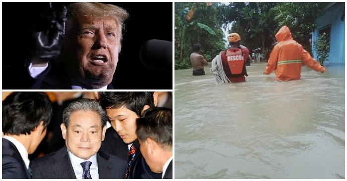 Điểm tin thế giới sáng 26/10: Ông Trump lo đảng Cộng hòa ‘có thể mất Thượng viện’; Chủ tịch tập đoàn Samsung qua đời ở tuổi 78